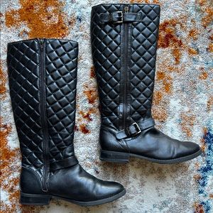 Vince Camuto Black High Boots Size 8